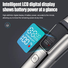 Load image into Gallery viewer, Mens IPX6 Waterproof Body Electric Shaver Beard Trimmer Nose Hair Shaver 6 in 1 Grooming Kit Clipper Bald Machine