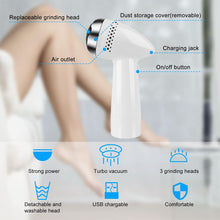 Load image into Gallery viewer, Portable Electric Grinder Pedicure Tools Foot Heel Care Tool Pedicura Velvet Smooth Machine Callus Remover for Foot Heel Skin