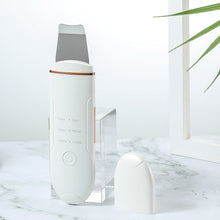 Load image into Gallery viewer, Ultrasonic Facial Skin Scrubber Skin Spatula Blackhead Acne Removal Device Pore Cleaner Deep Face Cleaning Peeling Lifting
