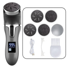 Load image into Gallery viewer, Rechargeable Electric Foot Rasp Electric Pedicure Foot Sander IPX7 Waterproof 2 Speeds to Eliminate Feet Dead Skin and Calluses