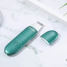 Load image into Gallery viewer, Ultrasonic Facial Skin Scrubber Skin Spatula Blackhead Acne Removal Device Pore Cleaner Deep Face Cleaning Peeling Lifting