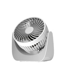 Load image into Gallery viewer, Wide-angle Air Supply Desktop Mini Usb Rechargeable Turbo Electric Fan Mute Portable Dormitory Small Sppliances Strong Wind