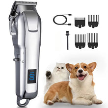 Load image into Gallery viewer, Pet Hair Clipper Professional Cutting Machine Dog Hair Trimmer High Power Animal Grooming Shaver Cutter Machine for Cats