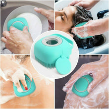 Load image into Gallery viewer, Silicond Bath Body Brush Shower Scrubber With Dispenser Soft Massager For Baby Children and Pet