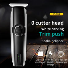 Load image into Gallery viewer, Professional Hair Clipper Electric Clipper 0 Cutter Head Clippers Rechargeable Electric Men Hair Cutting Machine