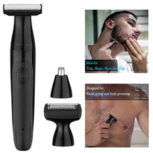 Load image into Gallery viewer, 3in1 Grooming Kit Hair Trimmer Electric for Men Body Beard Hair Clipper Nose Ear Trimer Hair Cutting Machine Haircut