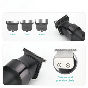 Hair Clipper Professional Men's Hair Trimmer Rechargeable Household LED Digital Display Cordless Electric Hair Clipper