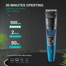 Load image into Gallery viewer, Adjustable Hair Cutting Trimmer Professional Rechargeable Hair Clippers Electric Hair Trimmer for Men