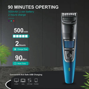 Adjustable Hair Cutting Trimmer Professional Rechargeable Hair Clippers Electric Hair Trimmer for Men