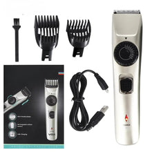 Load image into Gallery viewer, Self-clipper Electric Clipper Rechargeable Men's Beard Trimmer Haircut 1-20mm