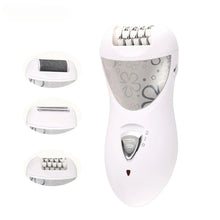 Load image into Gallery viewer, Rechargeable 3 in 1 Lady Epilator Hair Shaver Removal For Women Foot Care Electric Hair Callus Remover Device Depilador