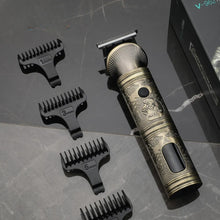 Load image into Gallery viewer, Hair Trimmer Professional Hair Clipper Metal Hair Cutting Machine Electric Cordless Rechargeable Trimmer for Men