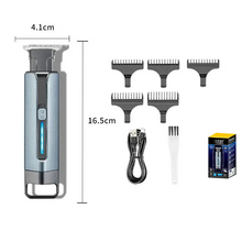 Load image into Gallery viewer, Hair Clippers Men Professional Hair Trimmer Barber Cordless Zero Gapped Beard Trimmer T Liners Shavers Edgers Hair Cutting