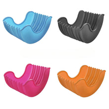 Load image into Gallery viewer, Adjustable 4Pcs Silicond Retractable Burger Fixed Box Hamburger Holder For 4 Inch Burger Buddy Reusable Clip Rack