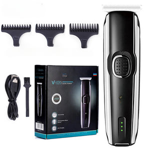 Professional Hair Clipper Electric Clipper 0 Cutter Head Clippers Rechargeable Electric Men Hair Cutting Machine