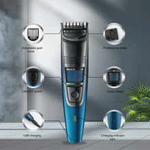 Load image into Gallery viewer, Adjustable Hair Cutting Trimmer Professional Rechargeable Hair Clippers Electric Hair Trimmer for Men