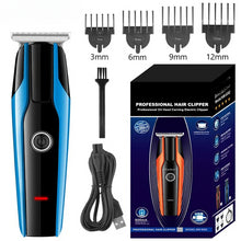 Load image into Gallery viewer, Electric Hair Clipper Hair Cutting Maching Wireless Trimmer Men Professional Clipper Machine USB Rechargeable