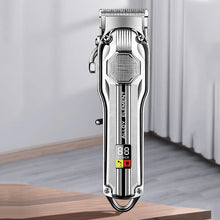 Load image into Gallery viewer, Professional Barber Electric Metal Housing Hair Clipper Rechargeable Hair Trimmer For Men Beard Hair Cutter Machine
