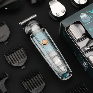 Hair Clipper Cordless Haircut Machine Professional IPX6 Hair Clipper Multifunctional Trimmer Electric Clippers for Men