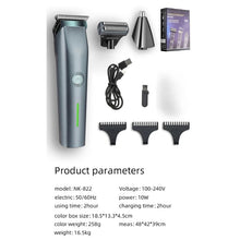 Load image into Gallery viewer, Men&#39;s Retro Oil Hair Clippers Hair Salon 3 in 1 Electric Clippers Home USB Charging Hair Clippers T-type Blades Scissors