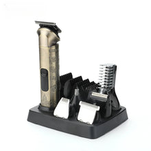 Load image into Gallery viewer, All in 1 Hair Trimmer For Men metal housing Beard Hair Clipper Body Trimmer Electric Facial Shaver Rechargeable