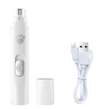 Load image into Gallery viewer, Dog Nail Drill 2-Speed Electric Rechargeable Pet Nail Trimmer Painless Paws Grooming Smoothing for Small Medium Large Dogs Cat