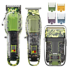 Load image into Gallery viewer, Professional Hair Clipper Adjustable Hair Trimmer For Men Cord &amp; Cordless Electric Beard Haircut Machine Rechargeable