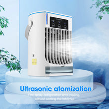 Load image into Gallery viewer, Portable Air Conditioner Mini Fan Cooler Air Cooler USB Air Conditioning 3 Gear Speed Air Cooling Fan Humidifier for Home Office