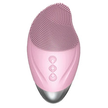 Load image into Gallery viewer, Electric Face Cleanser Silicond Face Cleansing Brush Electric Facial Cleanser Cleansing Skin Deep Washing Massage Brush