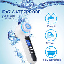 Load image into Gallery viewer, LED Display Multifunctional Pore Cleansing Brush Acne And Blackhead Cleanup Instrument IPX7 Waterproof 3 Suction Modes 3W/900mAh