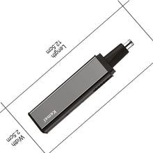 Load image into Gallery viewer, Rechargeable 4in1 Nose Ear Hair Trimmer For Men Electric Beard Stubble Eyebrow Trimmer For Nose Ear Groomer Kit