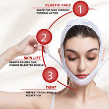 Load image into Gallery viewer, V Face Shaper Facial Slimming Bandage Relaxation Lift Up Belt Shape Lift Reduce Double Chin Face Thining Band Massage Belt