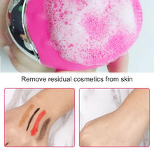 Load image into Gallery viewer, Electric Face Cleaner Sonic Silicond Facial Cleansing Brush Electric Ultrasonic Vibrating Face Massager Mini Pore Deep Cleaning