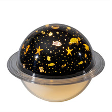 Load image into Gallery viewer, Desktop Air Humidifier High Fog Volume USB Ultrasonic Mist Atomizer Ocean/Christmas/Starry Sky Theme Best Gifts Mute Humidifier