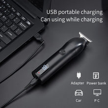 Load image into Gallery viewer, Ceramic Blade Electric Hair Clipper Men Barber Beard Trimmer Rechargeable Hair Cutting Machine for Men Low Noise Adult Hair Cut