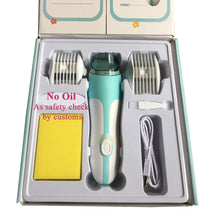 Load image into Gallery viewer, Mute Kids Hair Trimmer Automatic Gather Waterproof Baby Adult Hair Clipper Electric Hair Cutting Baby Care