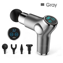 Load image into Gallery viewer, Mini LCD Massage Gun 32 Speed Touch Screen Deep Tissue Percussion Muscle Mini Massager Fascial Gun For Pain Relief Body Massage