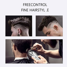 Load image into Gallery viewer, Professional Barber Electric Metal Housing Hair Clipper Rechargeable Hair Trimmer For Men Beard Hair Cutter Machine