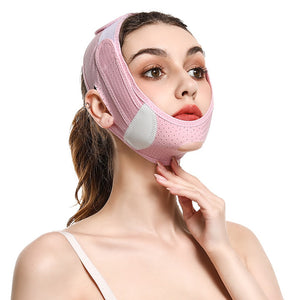 V Face Shaper Facial Slimming Bandage Relaxation Lift Up Belt Shape Lift Reduce Double Chin Face Thining Band Massage Belt