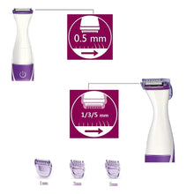 Load image into Gallery viewer, 5in1 Perfect Bikini Trimmer Kit Precision Facial Electric Hair for Women Shaver Micro Epilator Battery Underarm