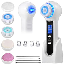 Load image into Gallery viewer, LED Display Multifunctional Pore Cleansing Brush Acne And Blackhead Cleanup Instrument IPX7 Waterproof 3 Suction Modes 3W/900mAh