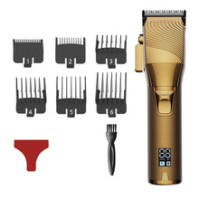Load image into Gallery viewer, Men's Barber Clipper Hair Clipper Set Cordless Hair Clipper Beard Trimmer Haircut Beauty Rechargeable Shaver