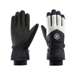 Temperature Locking Gloves Winter Cycling Gloves Screen Anti-slip Wrist Warm Thick Material for Unisex