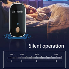 Load image into Gallery viewer, 20 Million Negative Ion Purifier Personal Wearable Mini Portable 24H Working Collar Clip Hanging Neck Air Purifier