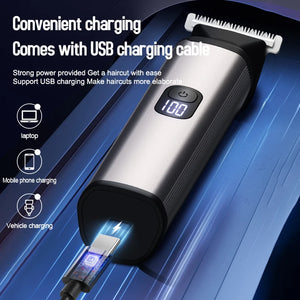 6 in 1 Multi-function Electric Hair Clipper Set Wash Men's Electric Clipper Home Razor Hair Cutting Machine