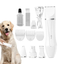 Load image into Gallery viewer, Cat Foot Hair Trimmer 4 In 1 Electric Clippers For Precision Trimming Pet Foot Shaving Waterproof Quiet Working Dog Shaver