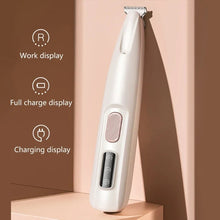 Load image into Gallery viewer, Cat Grooming Shaver with Light Low Noise USB Rechargeable Shaver Pet Hair Trimmers Set Suitable for Dogs Cats Long Hair