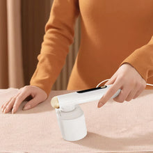 Load image into Gallery viewer, Double Head Lint Remover for Clothes Rechargeable Sweater Shavers to Remove Pilling Electric Fabric Shaver 4-Speeds Remove Fuzz