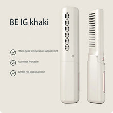 Load image into Gallery viewer, Cordless Compact Hair Straightening Brush Automatic Power Off Protection Portable A Smooth Comb Not Harmful To Hair Anti-scald