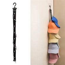 Load image into Gallery viewer, Portable Hat Hanging Decorations Household Bedroom Wardrobe Caps Storage Organizes Strap Behind Door Sundries Deposit Article